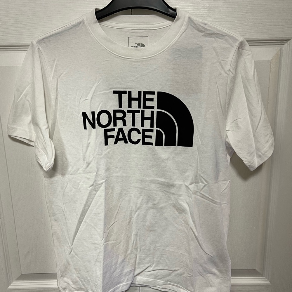 The North Face White & Black Short Sleeve Half Dome Tee | Size MD